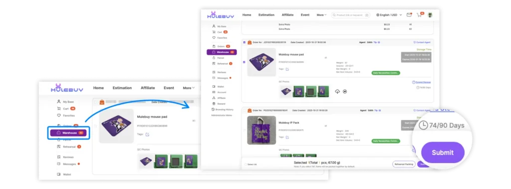 Mulebuy Use Step