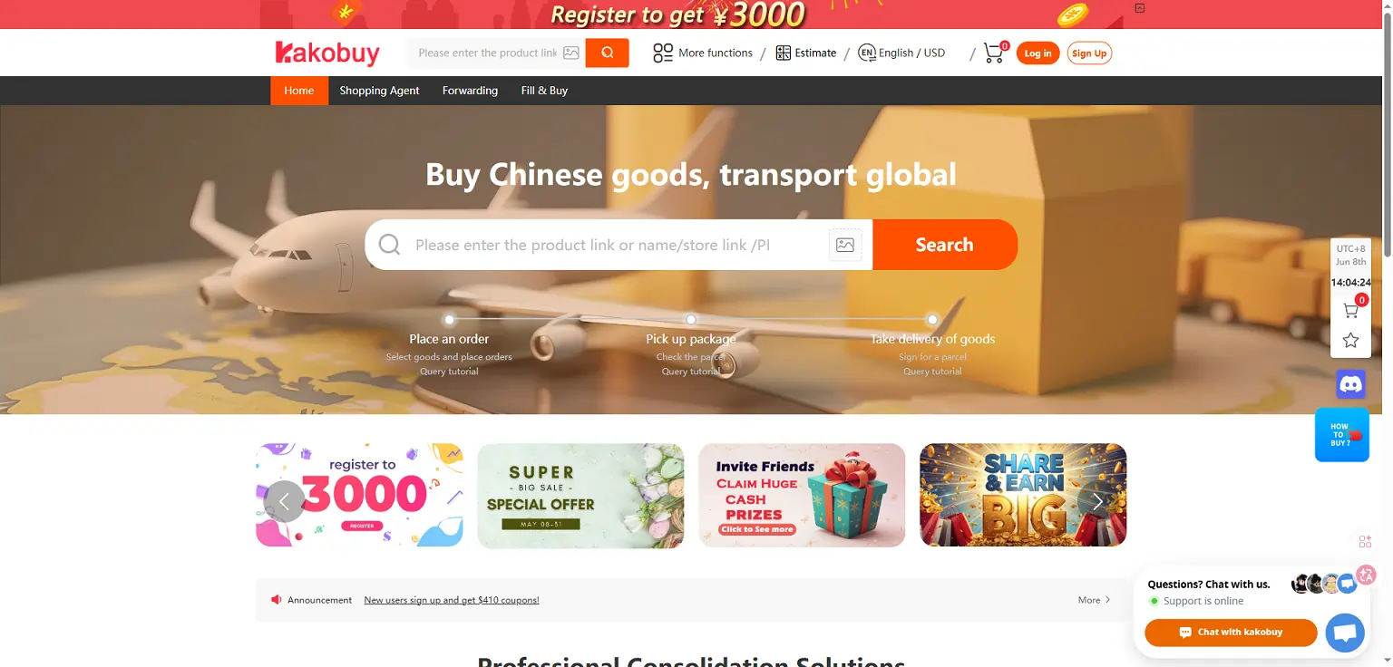 KakoBuy Homepage