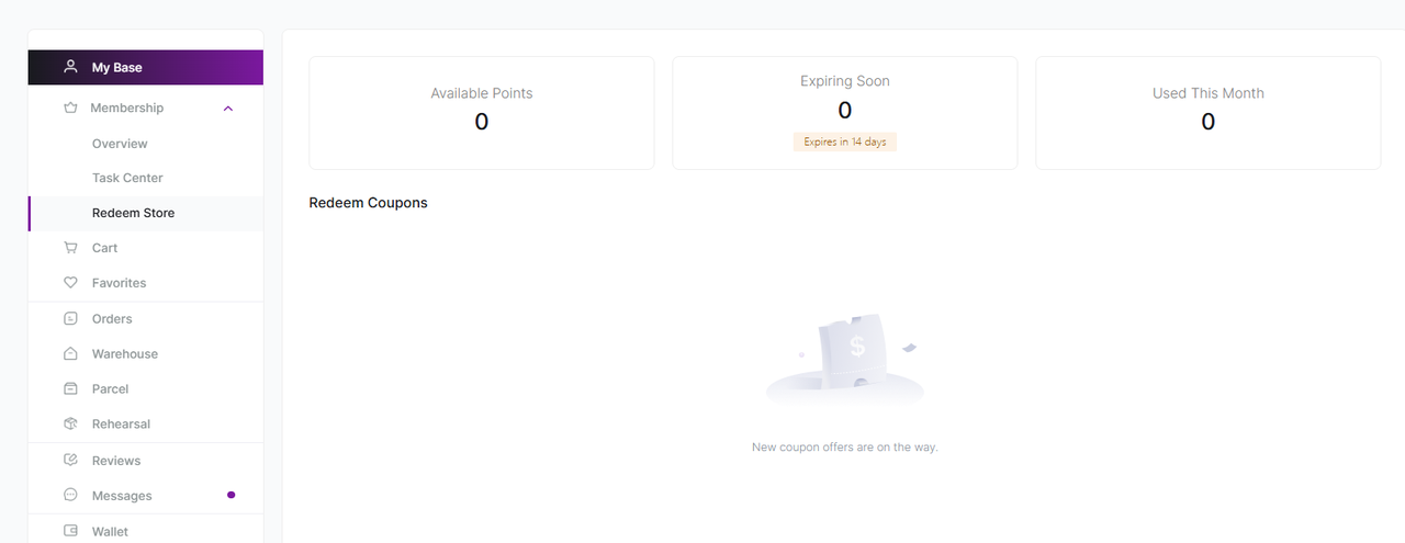 Redeem Store
